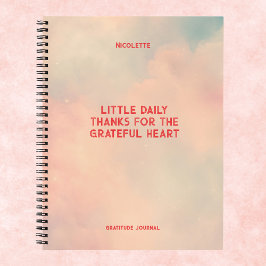 Cuaderno Gratitude Personalizado Manifestation