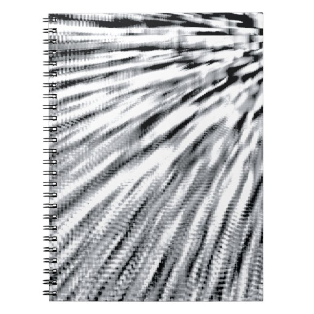 Cuaderno Gray Pixel Wind (Frente)