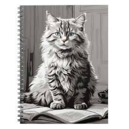 Cuaderno Gray Tabby Cat