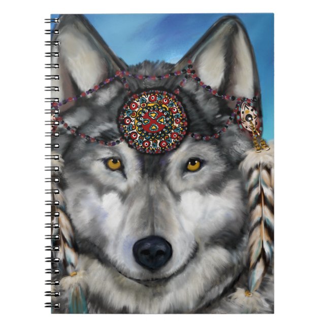 Cuaderno Gray Wolf (Frente)