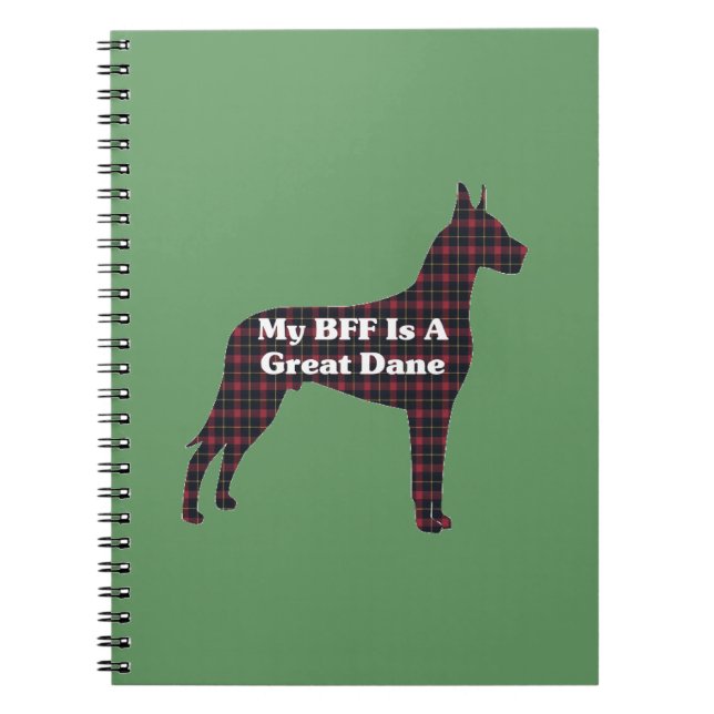 Cuaderno Great Dane BFF (Frente)