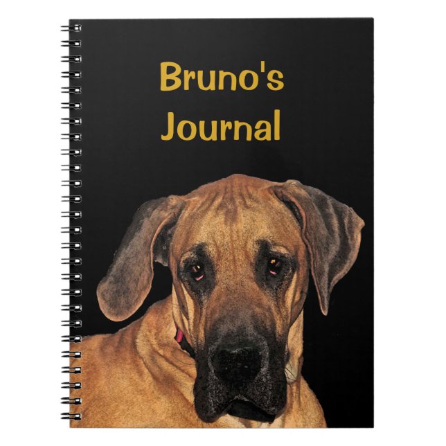 Cuaderno Great Dane Dogs Journal (Frente)