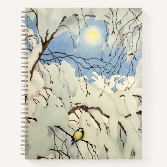 Cuaderno Great Tit - Theodor Severin Kittelsen (Anverso)