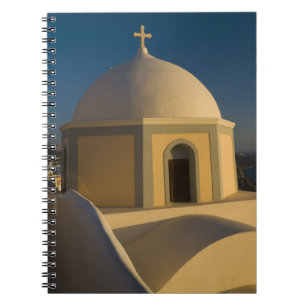 Cuaderno Grecia e isla griega de Santorini pueblo de 2