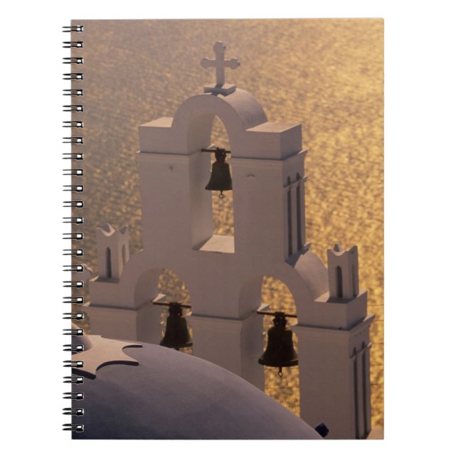 Cuaderno Grecia, Islas Cícladas, Santorini, Thira, (Frente)