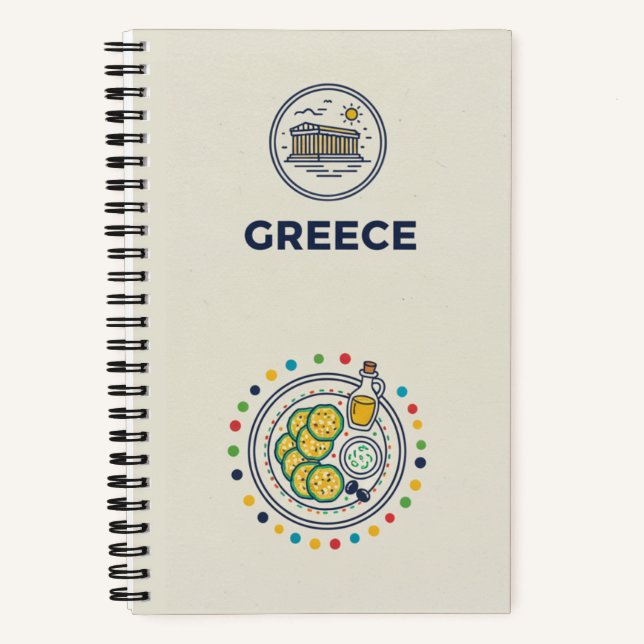 Cuaderno Greece Heritage & Parthenon Photo Archive Journal (Anverso)