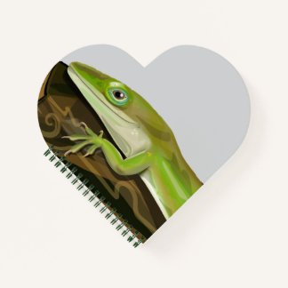 Cuaderno Green Anole Lizard