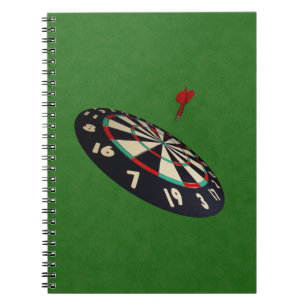 Cuaderno Green Denim Darts Destination Bullseye,