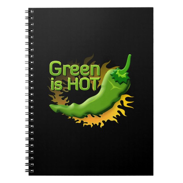 Cuaderno Green es HOT (Frente)