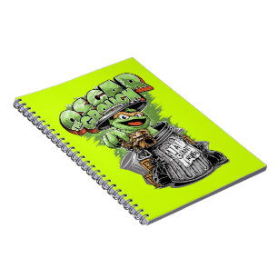 Cuaderno Green Garbage Monster 