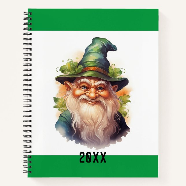 Cuaderno Green Garden Gnome (Anverso)