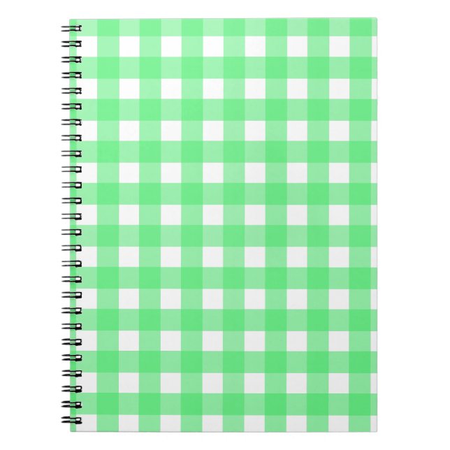 Cuaderno Green gingham (Frente)
