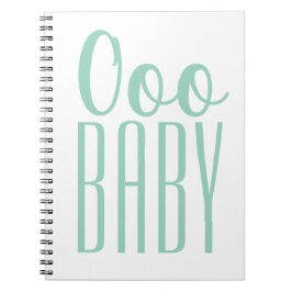 Cuaderno Green Ooo BABY: Premio de regalo de Baby Shower