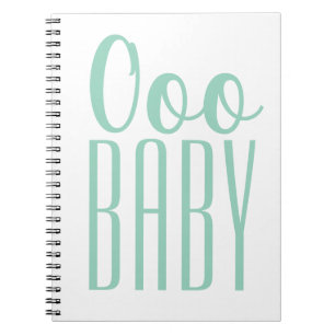 Cuaderno Green Ooo BABY: Premio de regalo de Baby Shower