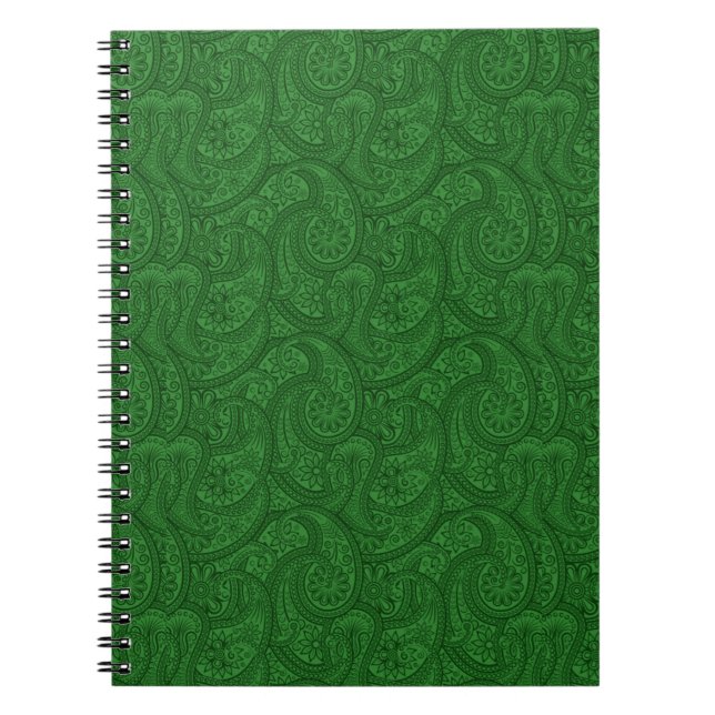 Cuaderno Green Paisley (Frente)