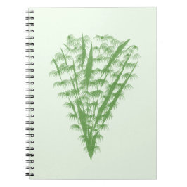 Cuaderno Green plant in the shape of a bouquet.