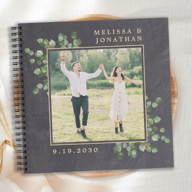 Cuaderno Greenery Eucalyptus Boda de presupuesto de foto ru (Subido por el creador)