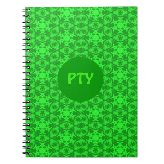Cuaderno Greenery Kaleidoscope (Frente)
