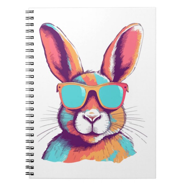 Cuaderno Greg el conejo con gafas (Frente)
