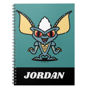 Cuaderno Gremlins   Cómic de Stripe Cute   Añadir su nombre