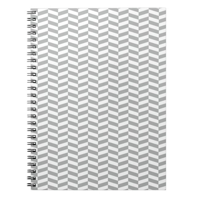 Cuaderno Grey Herringbone (Frente)