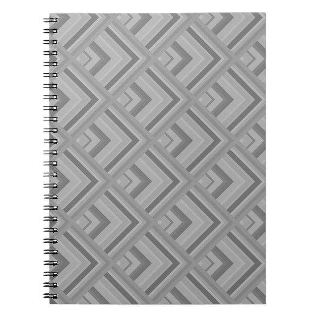 Cuaderno Grey scale pattern (Frente)