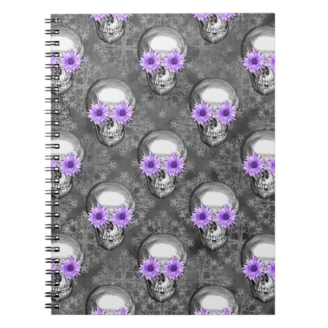Cuaderno Grey Skull Note book (Frente)