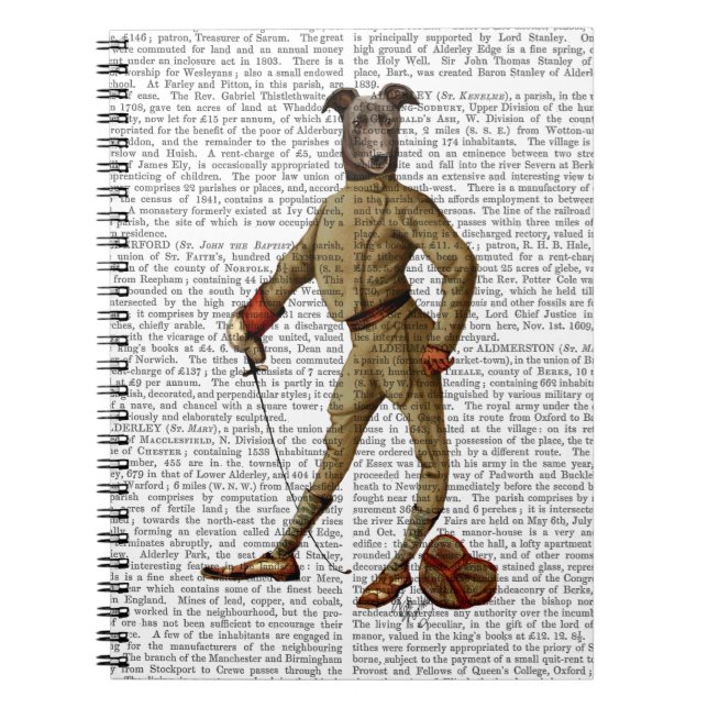 Cuaderno Greyhound Fencer Dark Full 2 (Frente)