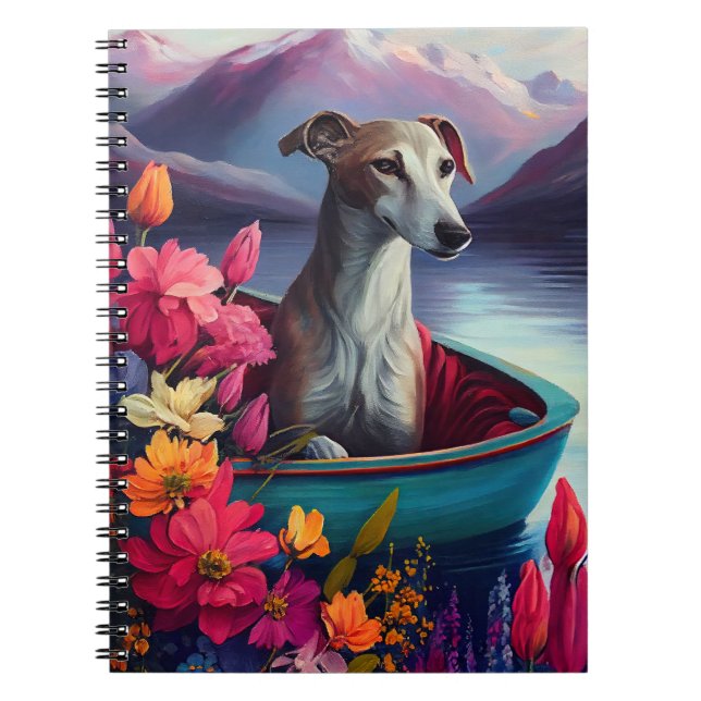 Cuaderno Greyhound on a Paddle: Una aventura panorámica (Frente)
