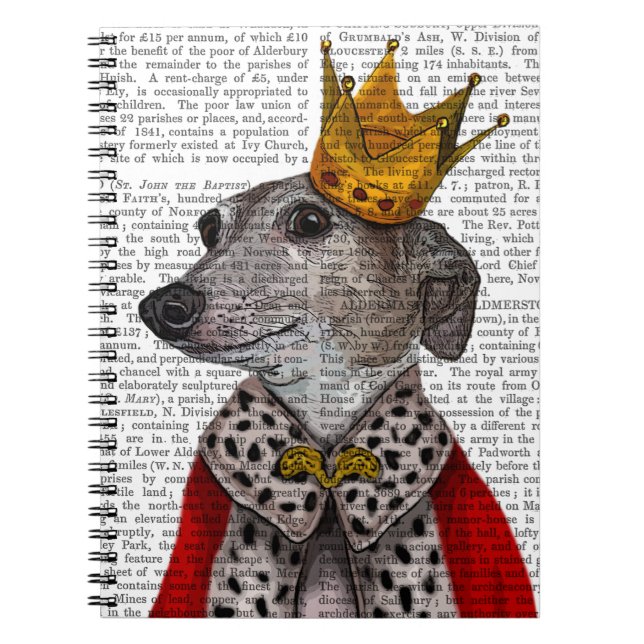 Cuaderno Greyhound Queen (Frente)