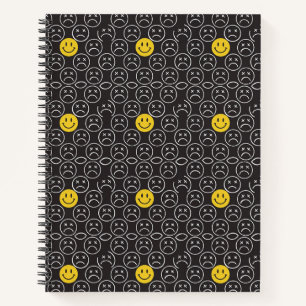 Cuaderno "Grids grises y gruñones brillantes: un mosaico de