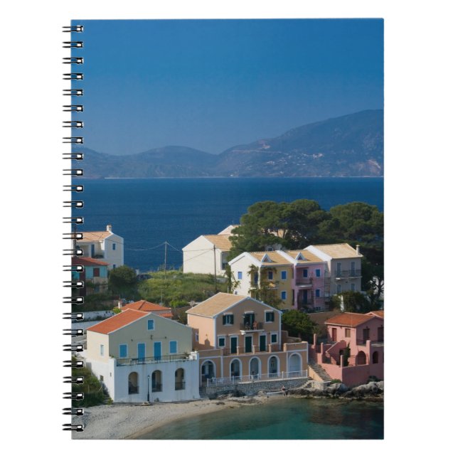 Cuaderno GRIEGO, Islas Jónicas, KEFALONIA, Assos: (Frente)