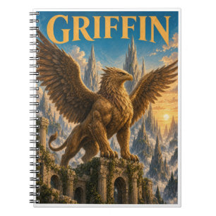 Cuaderno Griffin, Monstruo de Fantasía Gótica