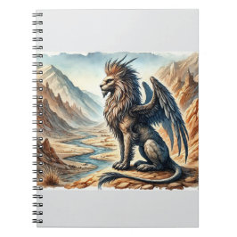 Cuaderno Griffins, Dragons, & Desolate landscapes