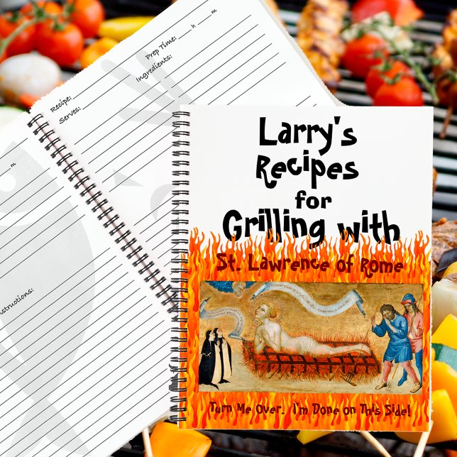 Cuaderno Grill con San Lorenzo de Roma (M 022) Receta (Subido por el creador)