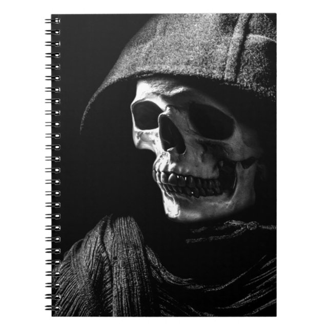 Cuaderno Grim Reaper Skull (Frente)