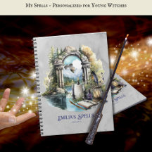 Grimoire, libro de hechizos de adolescencia person