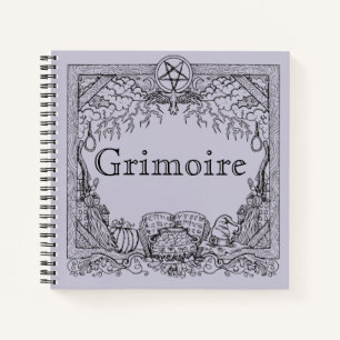 Cuaderno Grimoire Magick Witchy