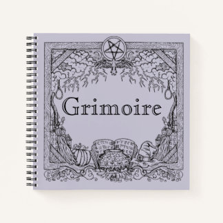 Cuaderno Grimoire Magick Witchy