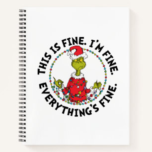 Cuaderno Grinch   Todo está bien