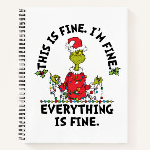 Cuaderno Grinch   Todo está bien