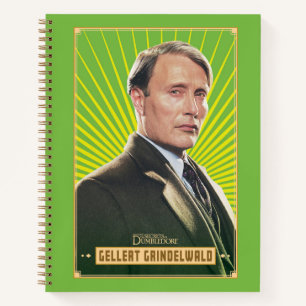 Cuaderno Grindelwald Carácter gráfico Gellert Grindelwald