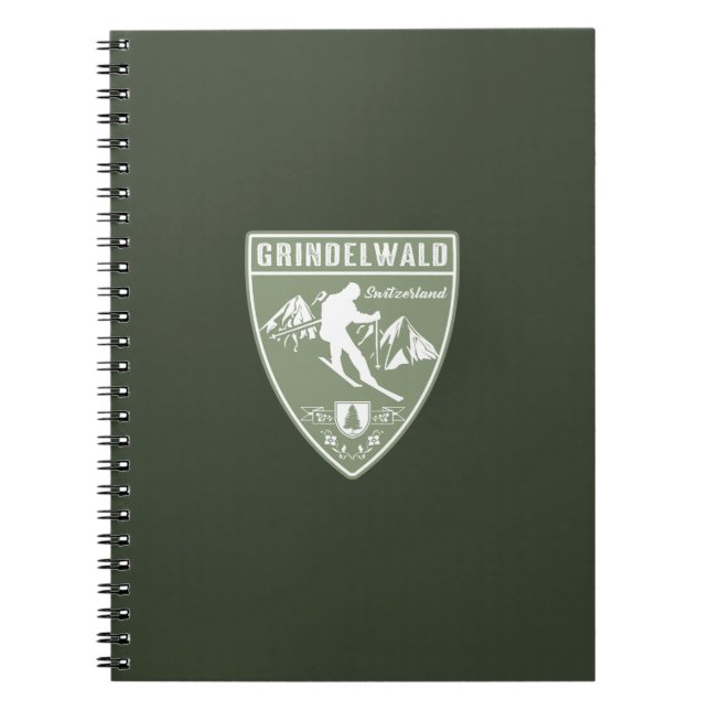 Cuaderno Grindelwald Suiza (Frente)