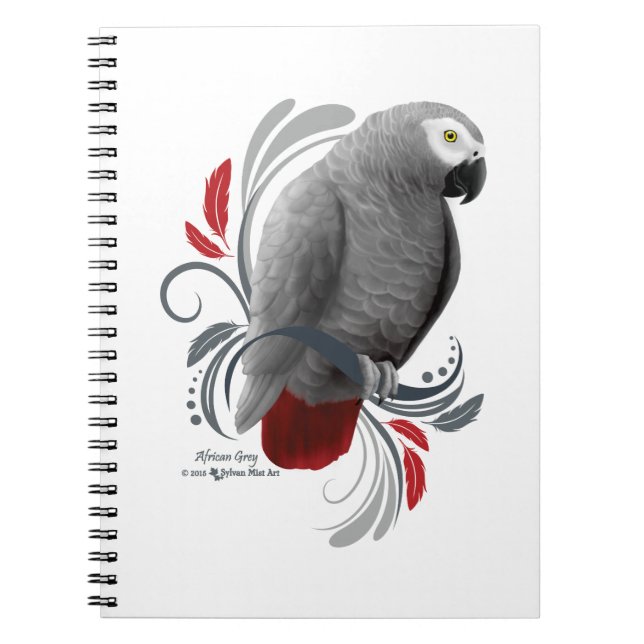 Cuaderno Gris africano (Frente)