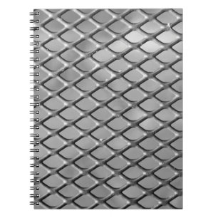 Cuaderno Gris de fondo abstracto