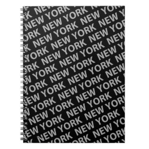 Cuaderno Gris del patrón de Nueva York