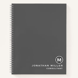 Cuaderno Gris monográfico profesional