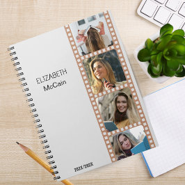 Cuaderno Gris Photo Booth - Modern Personalizado