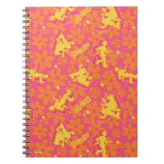 Cuaderno Groovy Disco Scooby-Doo Pattern