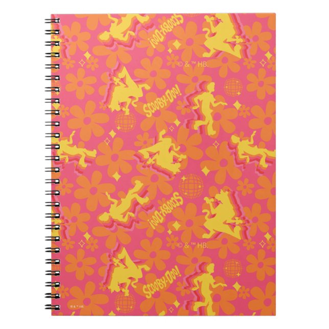 Cuaderno Groovy Disco Scooby-Doo Pattern (Frente)